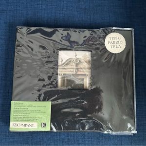 Photo Album / scrapbook with page protectors. K& company brand.